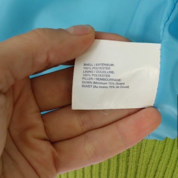 Vintage Gap Lime Green Puffer Vest - Picture 8 of 8